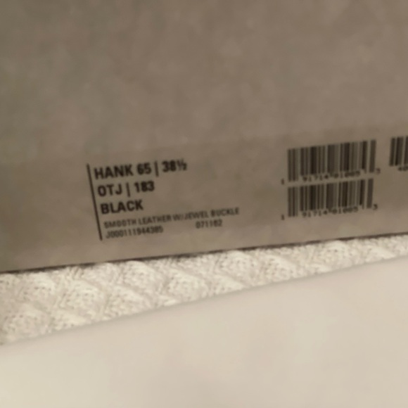 Jimmy Choo: Hank 65 boots : Black - Picture 10 of 14